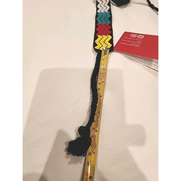 NWT Vintage Guatemalan Maya Mam Handmade Headband 9x1.5 in Bohemian Mayan Ethnic - Picture 3 of 5